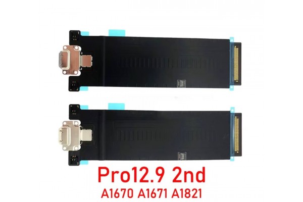 iPad Pro 12.9" 2nd Gen. A1670 A1671 A1821 Charge Flex iPad Pro 12.9" 2nd Gen. A1670 A1671 A1821 Charge Flex