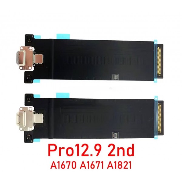 iPad Pro 12.9" 2nd Gen. A1670 A1671 A1821 Charge Flex