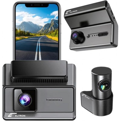 Q7 4K+1K+1K Triple GPS WiFi Mobile 24H Parking Dashcam