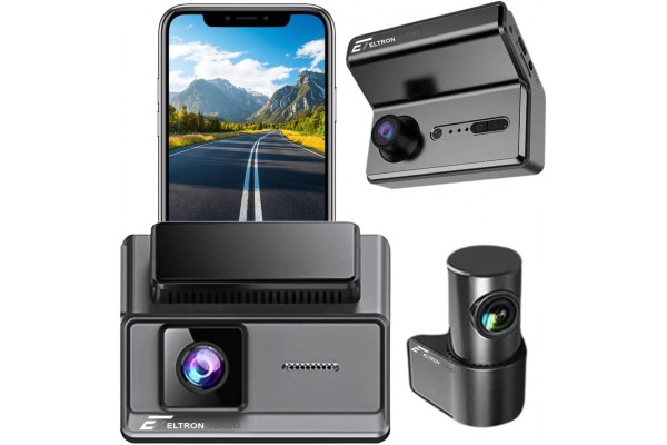 Q7 4K+1K+1K Triple GPS WiFi Mobile 24H Parking Dashcam