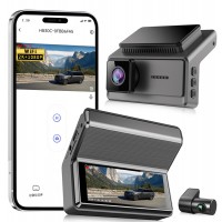 Q8 Pro 4K+1K Dual 3.16 inch Display GPS WiFi Mobile 24H Parking Dashcam