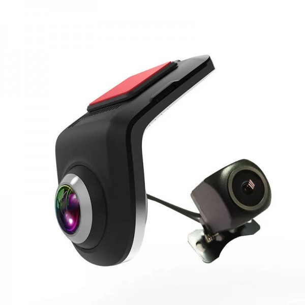 U5 1080P+720P Dual Android USB HD Dashcam