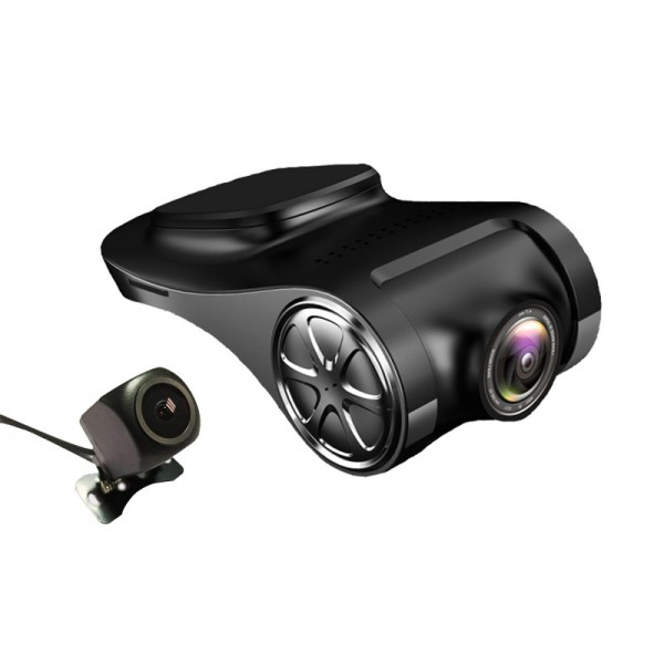 U6+ 1080P+720P Dual Android USB HD Dashcam