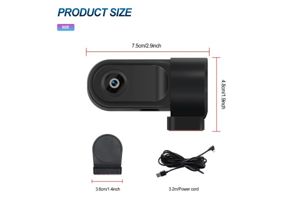 U9 720P Android USB HD Dashcam