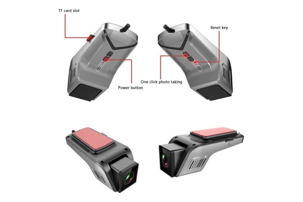 V6+ 1080P Android USB HD Dashcam