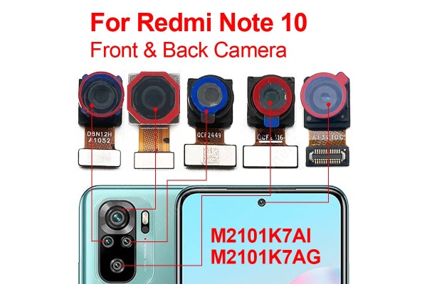 Xiaomi Redmi Note 10 M2101K7AG / M2101K7AI Cameras