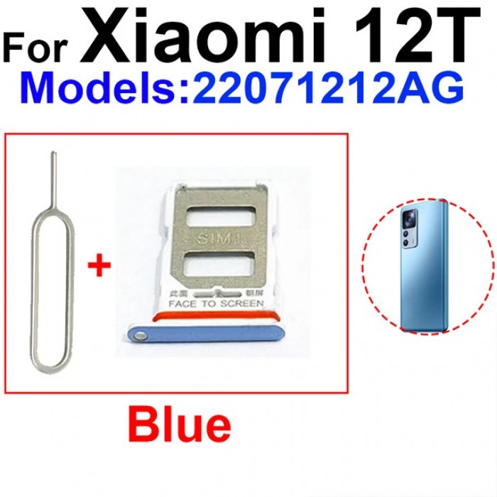 Xiaomi 12T SIM Slot Tray