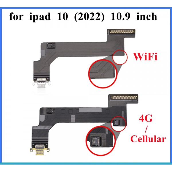 iPad 10th Gen 2022 A2696 A2757 Charge Flex