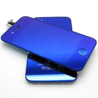 iPhone 4G Blue-Plating Display