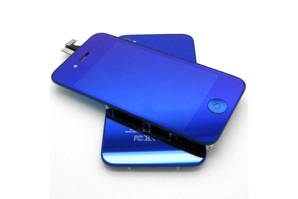 iPhone 4G Blue-Plating Display