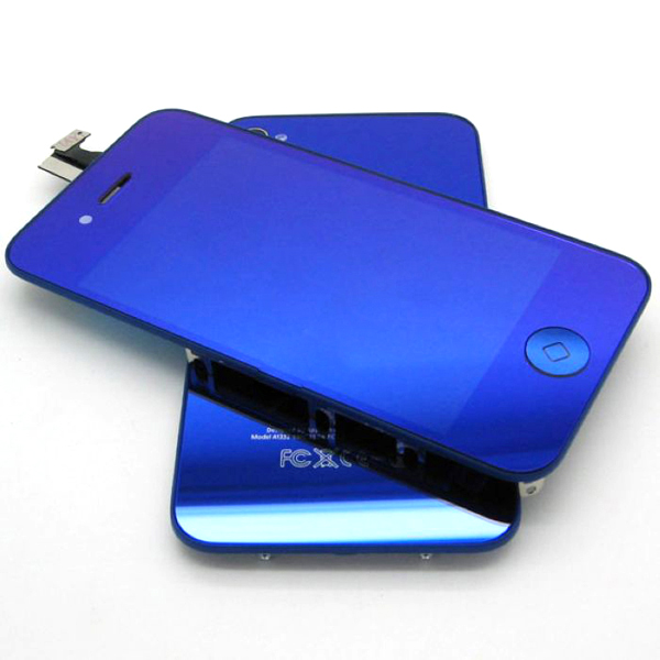 iPhone 4G Blue-Plating Display