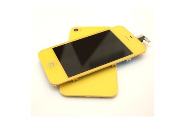 iPhone 4G Yellow Display