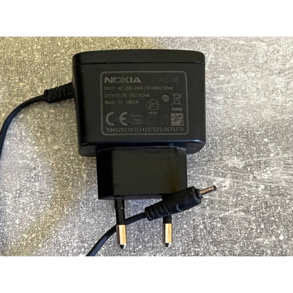Nokia Charger Thin Plug Nokia Charger Thin Plug