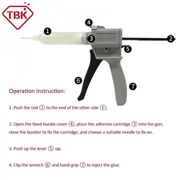 TBK Manual Glue Gun