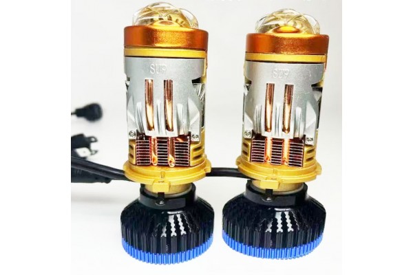 T8-SU9 Bi-LED H4 Triple Color Laser Lens